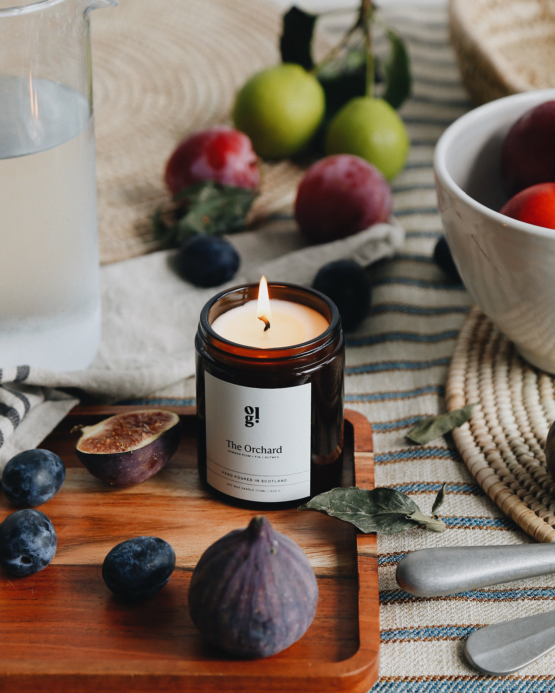The Orchard | Damson Plum, Fig & Nutmeg Candle