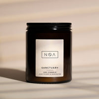 Sanctuary | Fresh Linen, Violet & Musk Candle
